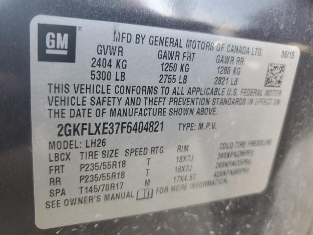 2015 GMC TERRAIN SL - 2GKFLXE37F6404821