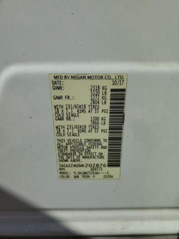 2017 NISSAN MURANO S - 5N1AZ2MG0HN202876