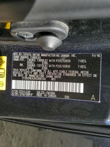 VIN 2T2BZMCA3HC068140 2017 LEXUS RX350 no.13