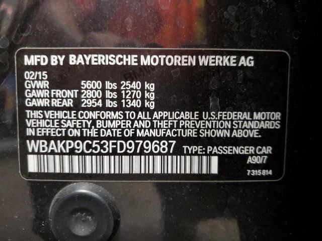 2015 BMW 550 XI - WBAKP9C53FD979687