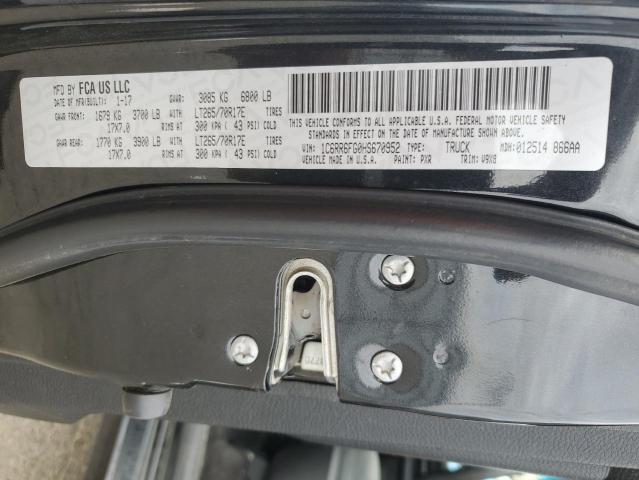 2017 DODGE 1500 1C6RR6FG0HS670952
