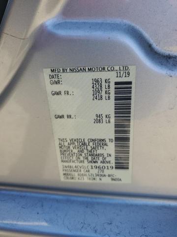 2020 NISSAN ALTIMA SR - 1N4BL4CV1LC196019