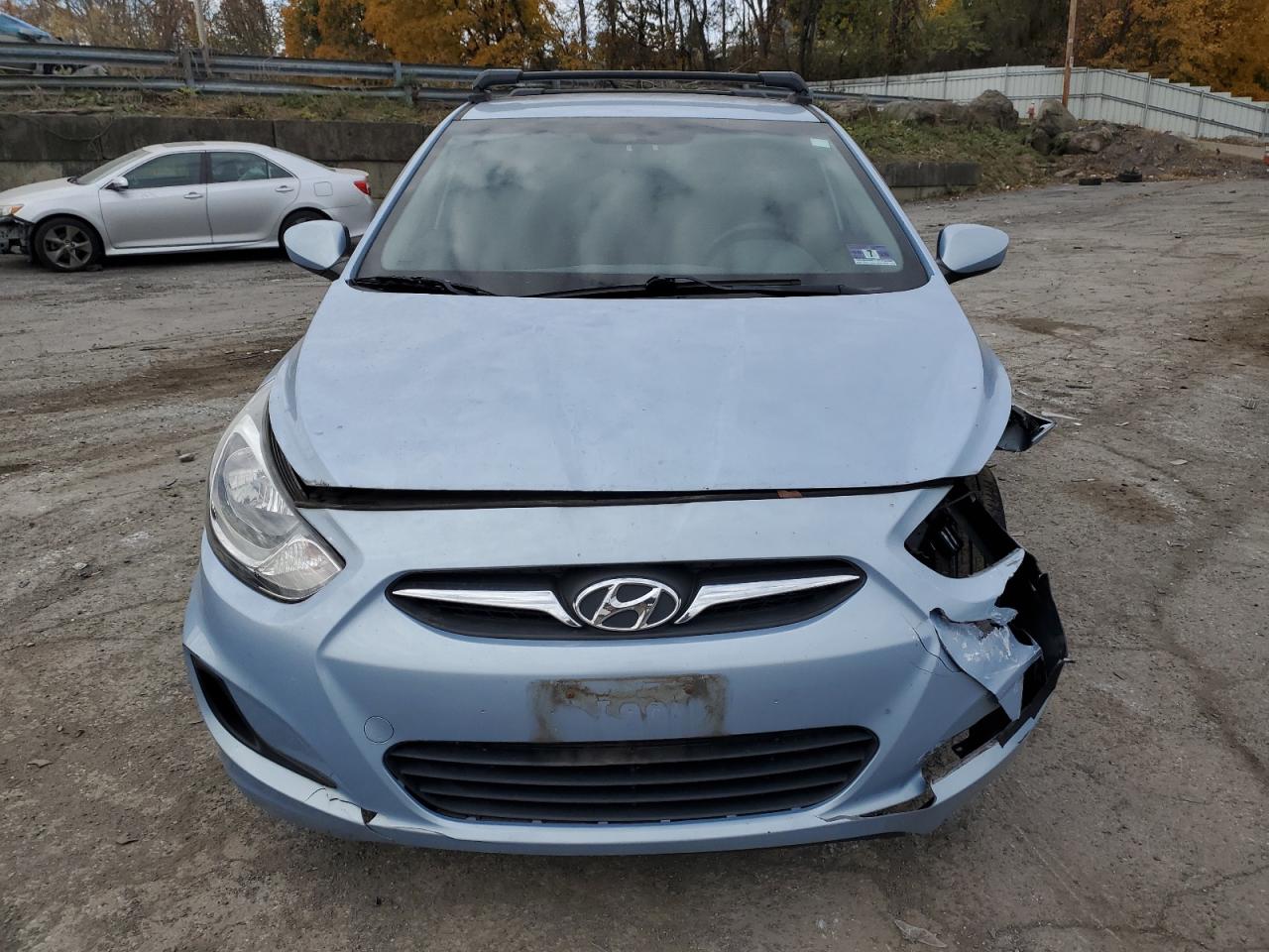 Lot #2996556598 2013 HYUNDAI ACCENT GLS