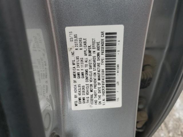 VIN 1HGCR3F85FA023084 2015 Honda Accord, Exl no.12