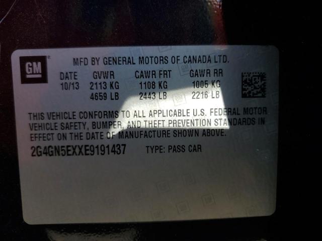 VIN 2G4GN5EXXE9191437 2014 Buick Regal, Premium no.13