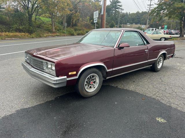 CHEVROLET EL CAMINO 1986 burgundy  gas 3GCCW80Z0GS907956 photo #3