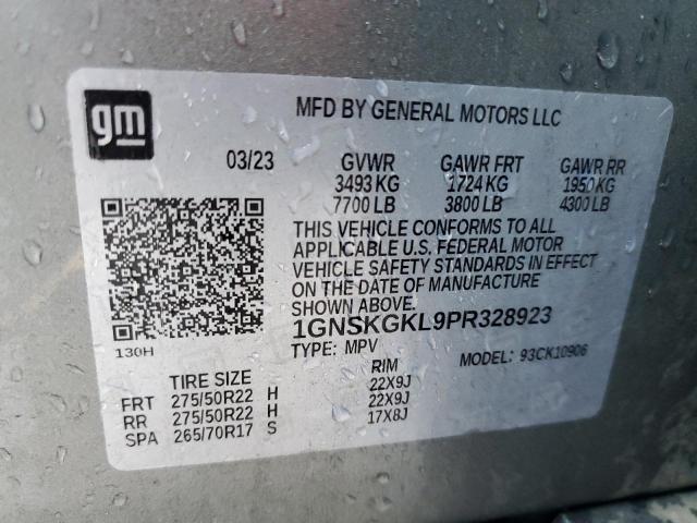 2023 CHEVROLET SUBURBAN K - 1GNSKGKL9PR328923