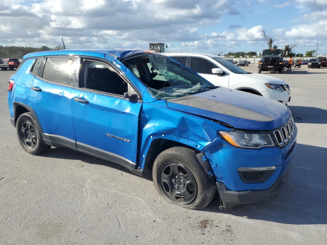 Lot #2925488427 2021 JEEP COMPASS SP