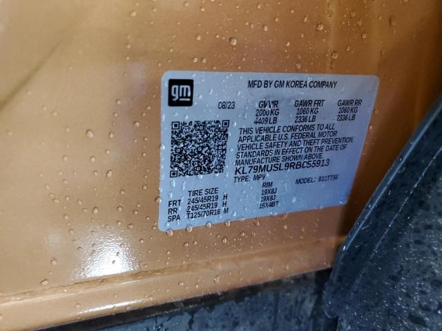 2024 CHEVROLET TRAILBLAZR - KL79MUSL9RB055913