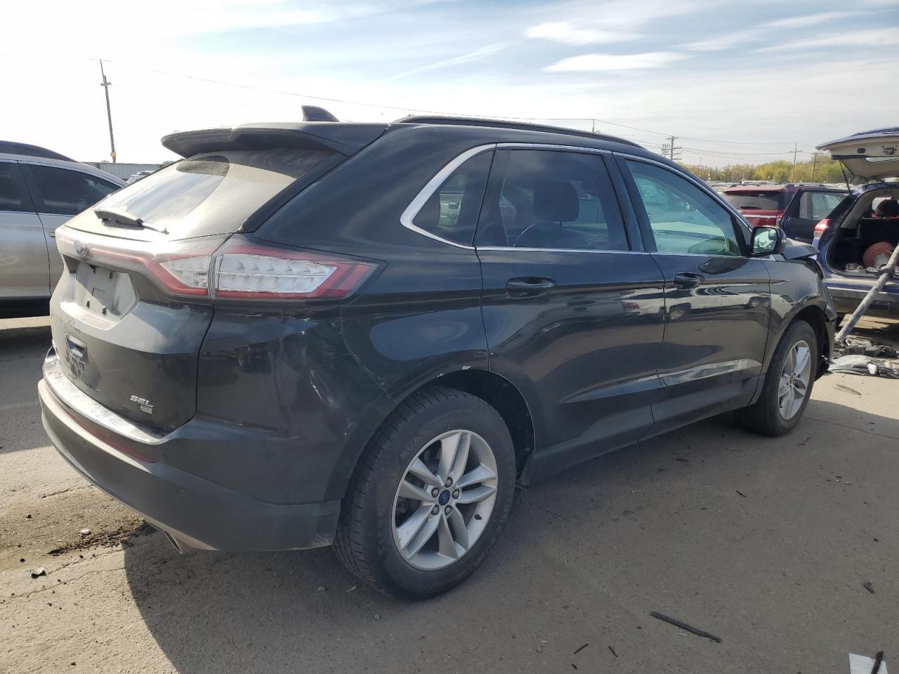 Lot #2974544426 2015 FORD EDGE SEL