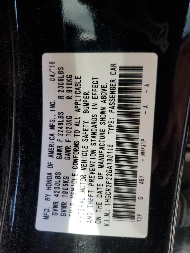 Lot #3024323997 2016 HONDA ACCORD LX