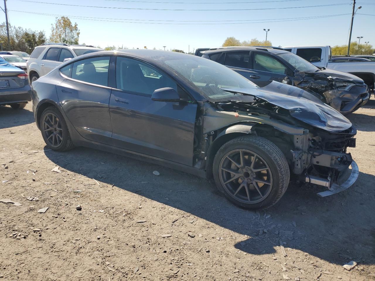 Lot #2996581502 2021 TESLA MODEL 3