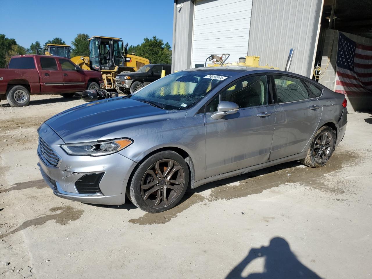 Lot #2925737417 2020 FORD FUSION SEL