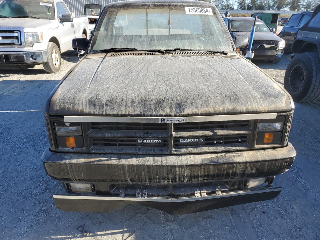 Lot #2976634597 1988 DODGE DAKOTA SPO