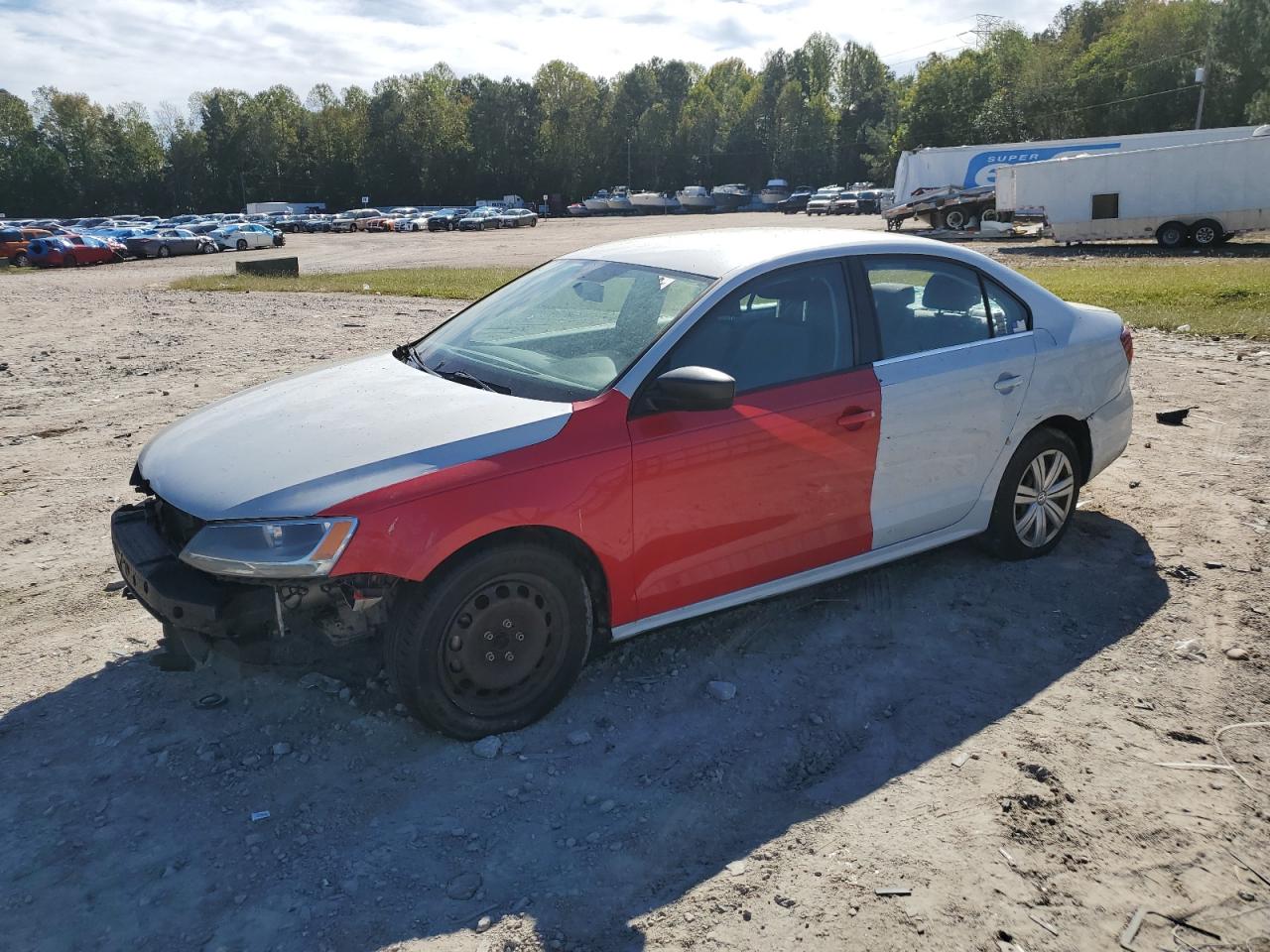 Lot #2894830837 2017 VOLKSWAGEN JETTA S