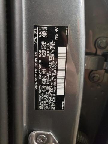 2020 VOLVO XC90 T5 MO - YV4102PK5L1585533