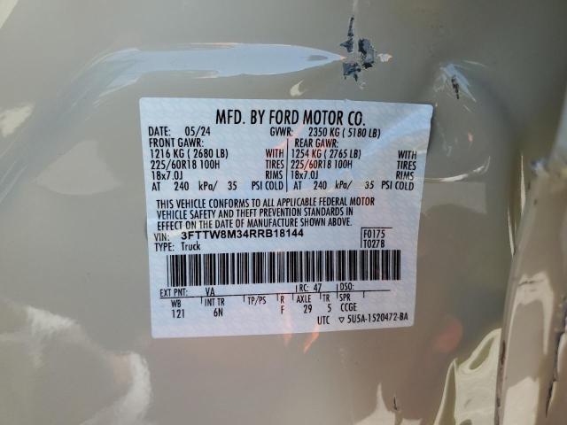 2024 FORD MAVERICK L 3FTTW8M34RRB18144