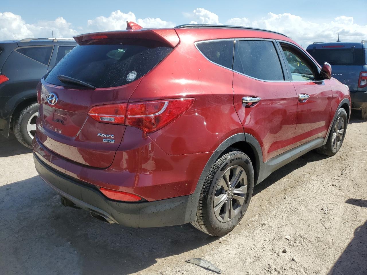 Lot #2989300383 2014 HYUNDAI SANTA FE S