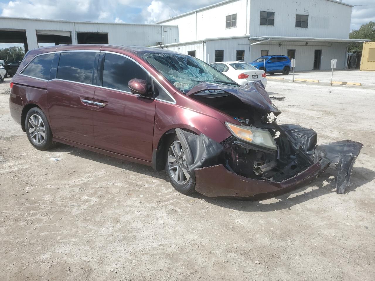 Lot #2989212764 2015 HONDA ODYSSEY TO