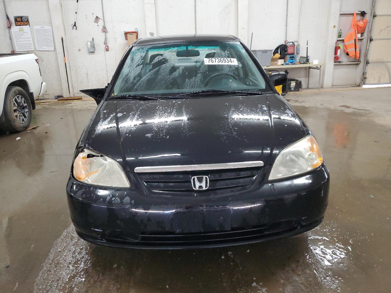 Lot #2921573725 2002 HONDA CIVIC LX