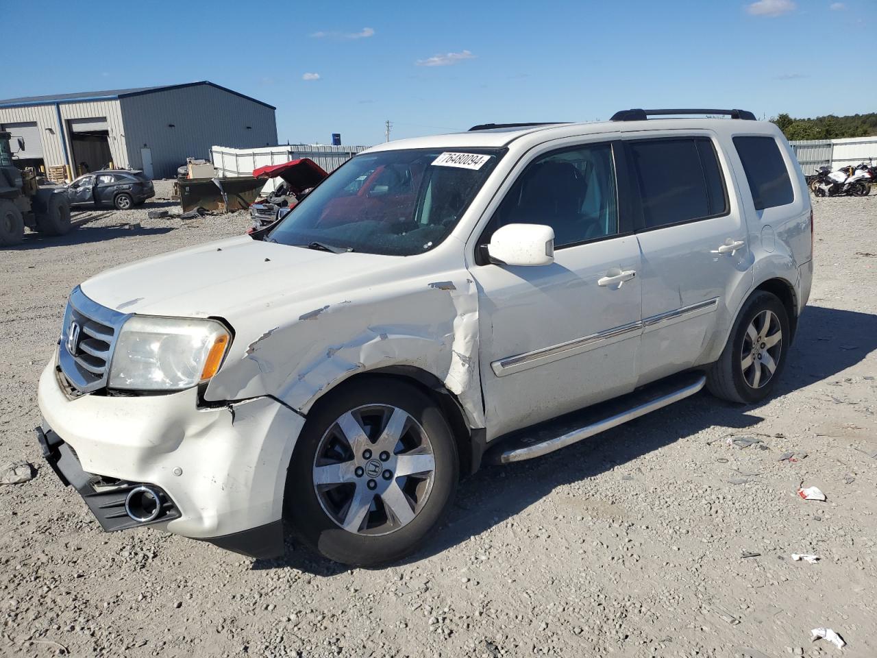 Lot #2977084009 2014 HONDA PILOT TOUR