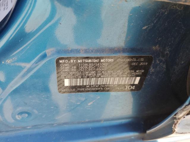 2020 MITSUBISHI MIRAGE G4 - ML32F4FJ5LHF05476