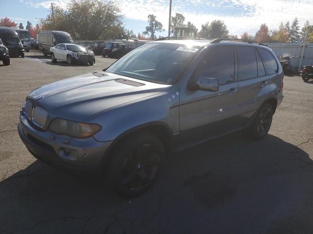 BMW X5 4.4I 2005 gray 4dr spor gas 5UXFB53575LV16692 photo #1