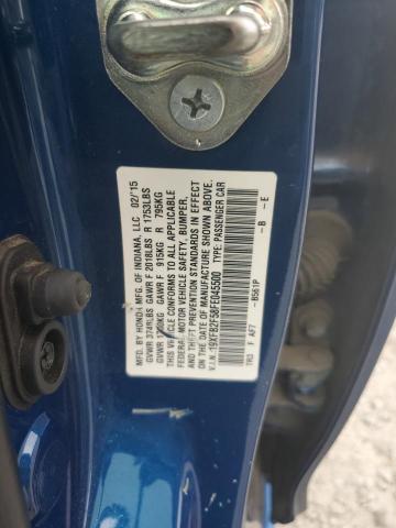 2015 HONDA CIVIC LX - 19XFB2F58FE045500