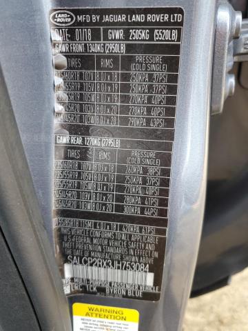 2018 LAND ROVER DISCOVERY - SALCP2RX3JH753084