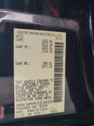 2015 NISSAN ALTIMA 2.5 - 1N4AL3AP4FN353450