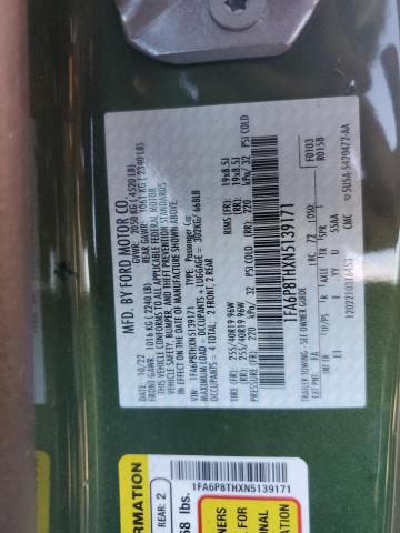 2022 FORD MUSTANG - 1FA6P8THXN5139171