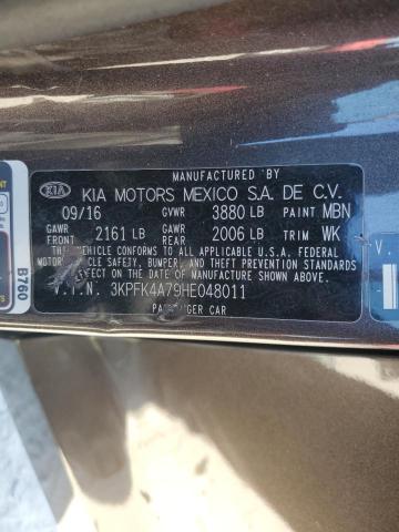2017 KIA FORTE LX - 3KPFK4A79HE048011