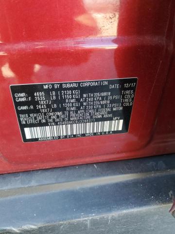 2018 SUBARU OUTBACK 2. - 4S4BSAKC9J3288371