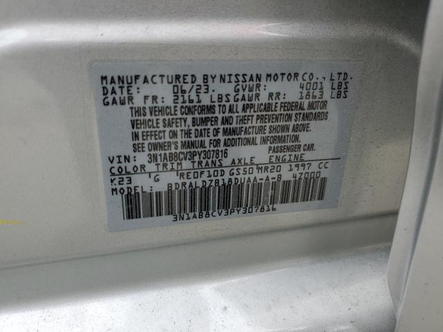 2023 NISSAN SENTRA SV - 3N1AB8CV3PY307816