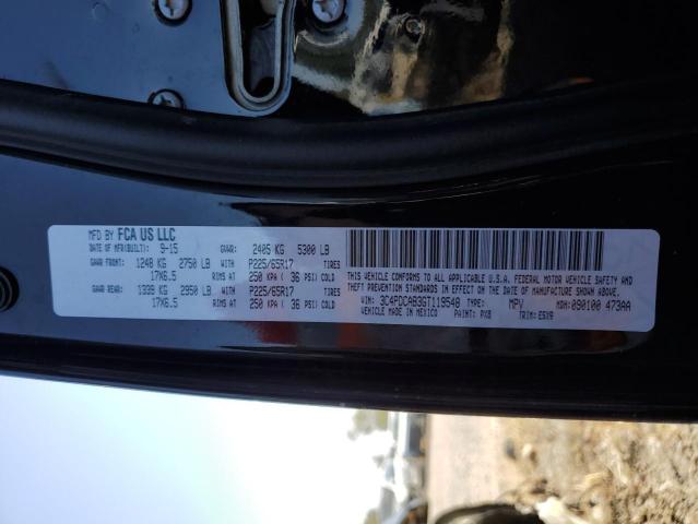 2016 DODGE JOURNEY SE - 3C4PDCAB3GT119548