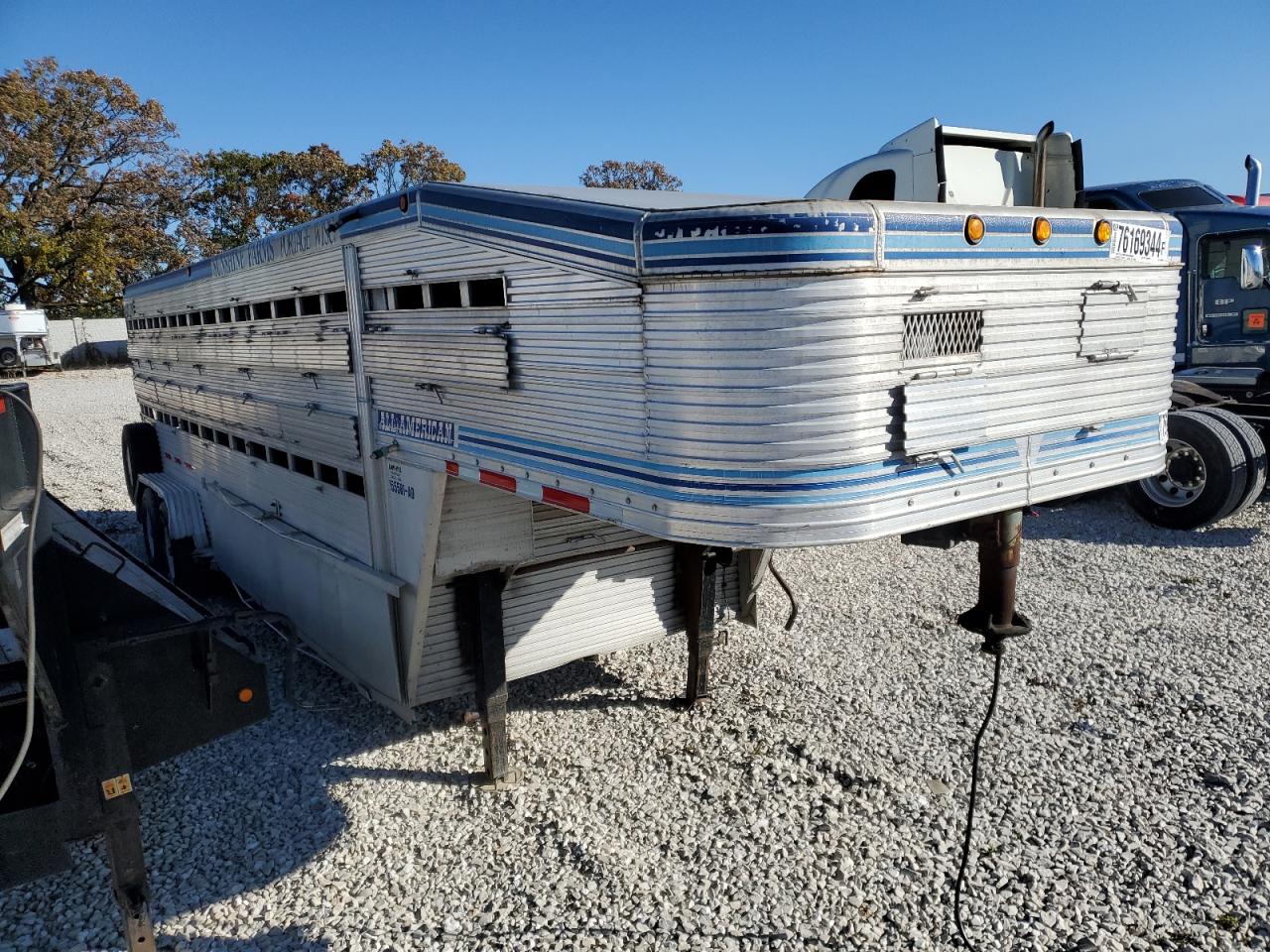 Lot #2955403750 1995 ALUM TRAILER