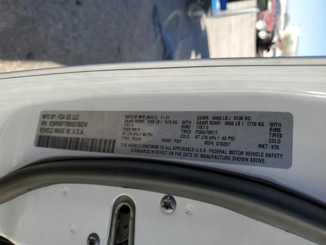 2021 RAM 1500 CLASS - 1C6RR6FT9MS576074