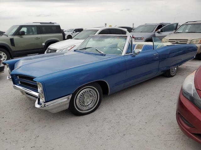 PONTIAC BONNEVILLE 1966 blue   262676P294393 photo #1