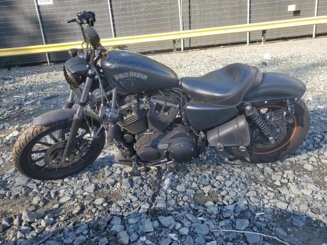 HARLEY-DAVIDSON XL883 IRON 2014 black  gas 1HD4LE219EC438368 photo #4