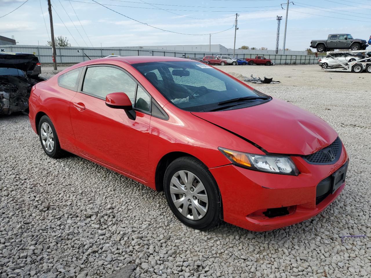 Lot #2988935571 2012 HONDA CIVIC LX