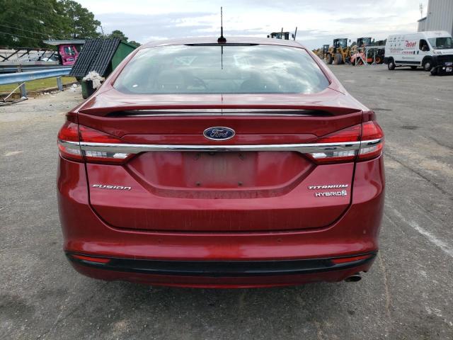 VIN 3FA6P0RU2HR295504 2017 Ford Fusion, Titanium Hev no.6