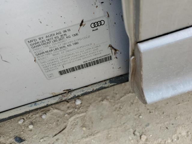 2017 AUDI SQ5 PRESTI WA1VCAFP2HA008642