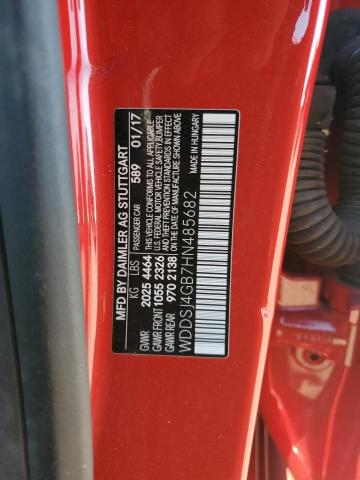 2017 MERCEDES-BENZ CLA 250 4M - WDDSJ4GB7HN485682