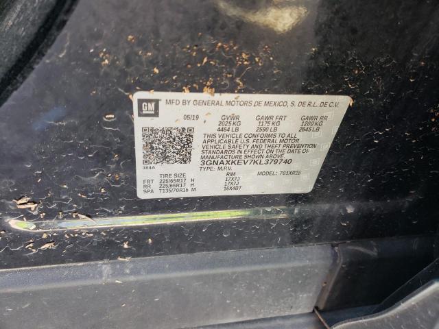 2019 CHEVROLET EQUINOX LT - 3GNAXKEV7KL379740