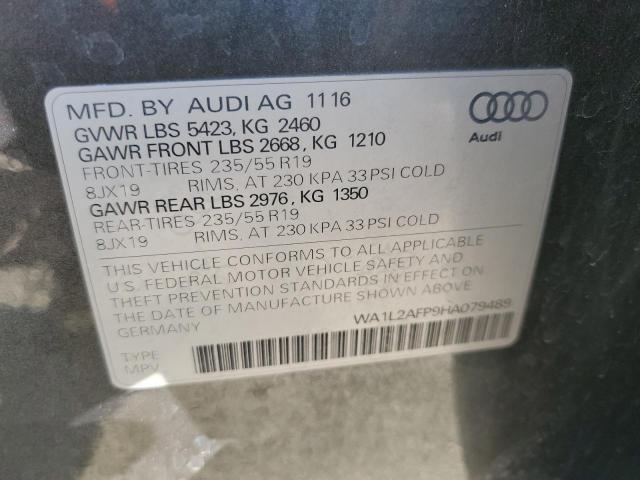 VIN WA1L2AFP9HA079489 2017 Audi Q5, Premium Plus no.12