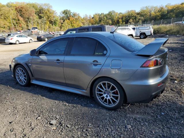 MITSUBISHI LANCER EVO 2014 gray  gas JA32W8FV6EU018171 photo #3