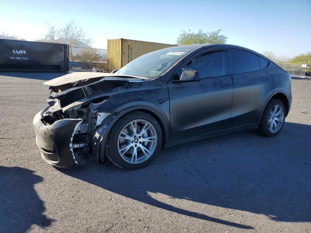 TESLA MODEL Y 2021 black  electric 5YJYGDEE4MF280877 photo #1