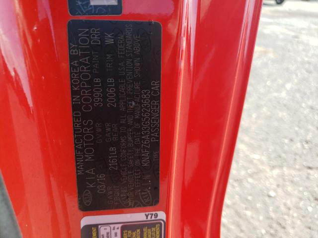 2016 KIA FORTE SX - KNAFZ6A33G5623683