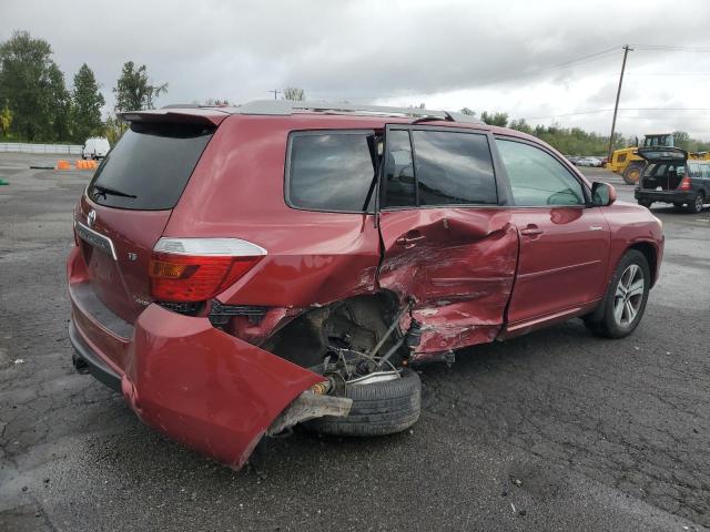 TOYOTA HIGHLANDER 2009 red  gas JTEES43A492144692 photo #4