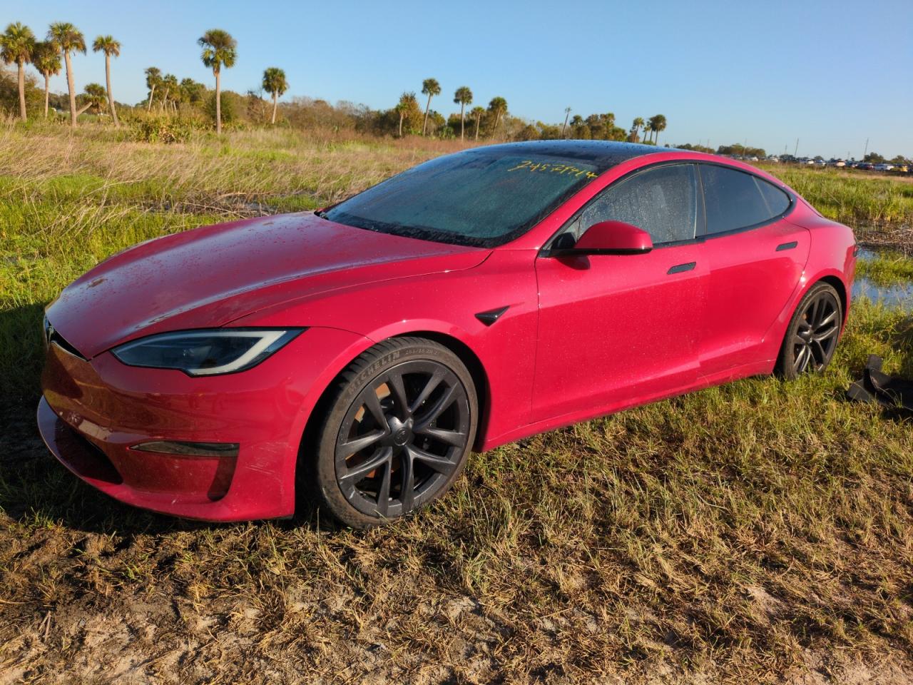 Lot #2986712301 2022 TESLA MODEL S